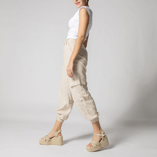 Zapatilla con Plataforma WESTIES Wegaizka  Textil Color Beige