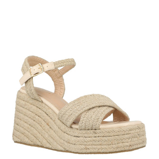 Zapatilla con Plataforma WESTIES Wegaizka  Textil Color Beige