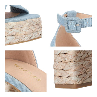 Sandalia WESTIES Wemegalo  Textil Color Azul
