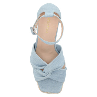 Sandalia WESTIES Wemegalo  Textil Color Azul