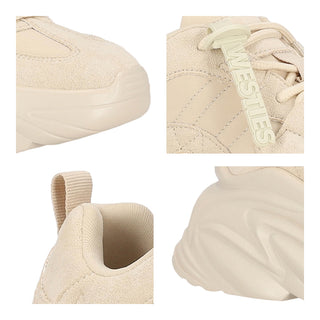 Tenis WESTIES Wenyasha  Gamuza y textil Color Beige