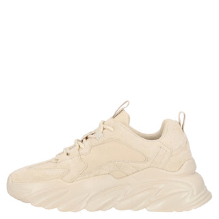 Tenis WESTIES Wenyasha  Gamuza y textil Color Beige