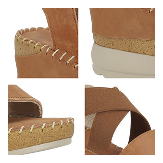 Zapato con Plataforma W CONFORT Wtfreder  Piel Color Cafe