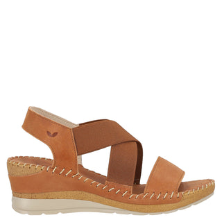 Zapato con Plataforma W CONFORT Wtfreder  Piel Color Cafe
