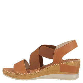 Zapato con Plataforma W CONFORT Wtfreder  Piel Color Cafe