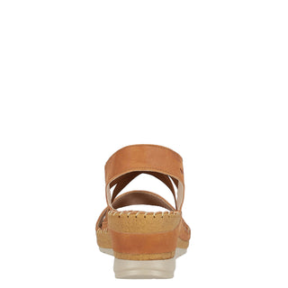 Zapato con Plataforma W CONFORT Wtfreder  Piel Color Cafe