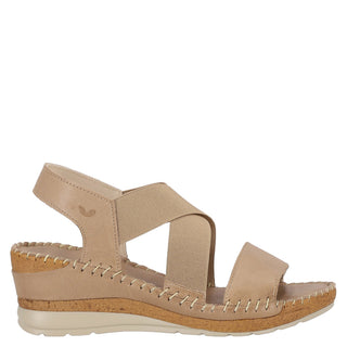 Zapato con Plataforma W CONFORT Wtfreder  Piel Color Cafe
