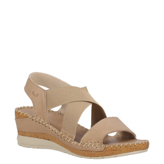 Zapato con Plataforma W CONFORT Wtfreder  Piel Color Cafe