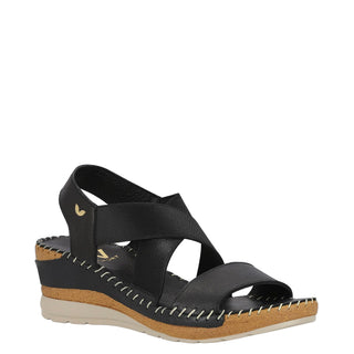 Zapato con Plataforma W CONFORT Wtfreder  Piel Color Negro