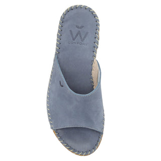 Zapato Destalonado W CONFORT Wtmirabi  Piel Color Azul