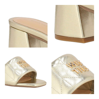 Zapato Destalonado WESTIES Webilal  Sintetico Color Metalico