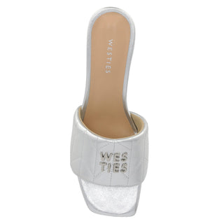 Zapato Destalonado WESTIES Webilal  Sintetico Color Metalico