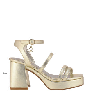Sandalia WESTIES Wedruso  Sintetico Color Metalico