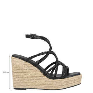 Zapatilla con Plataforma WESTIES Wejeanpaul  Gamuza textil Color Negro