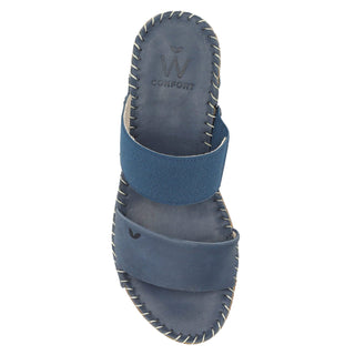 Zapato Destalonado W CONFORT Wtreidar  Piel Color Azul