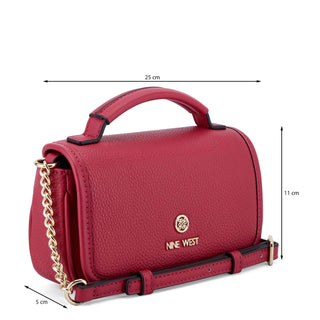 Bolsa Crossbody NINE WEST Ngv127378  Sintetico Color Morado