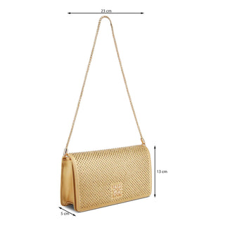 Bolsa Shoulder NINE WEST Ngz138378  Satin Color Metalico