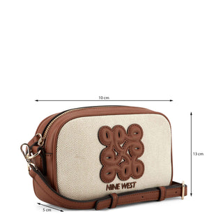Bolsa Crossbody NINE WEST Ngw136272  Sintetico Color Cafe