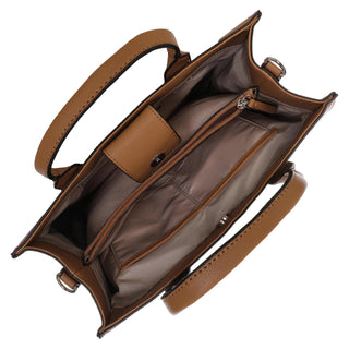 Bolsa Tote NINE WEST Nym523422  Sintetico Color Cafe