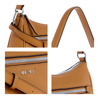 Bolsa Shoulder NINE WEST Nym546773  Sintetico Color Cafe