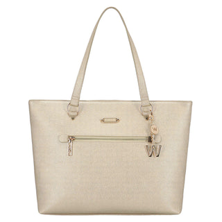 Bolsa Tote WESTIES Hbappolinewe  Sintetico Color Metalico