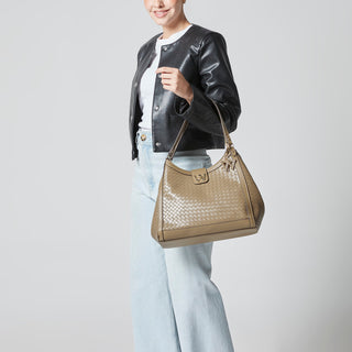 Bolsa Hobo WESTIES Hbcolinewe  Sintetico Color Cafe