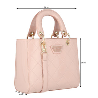 Bolsa de Mano WESTIES Hbgeorgeswe  Charol sintético Color Beige