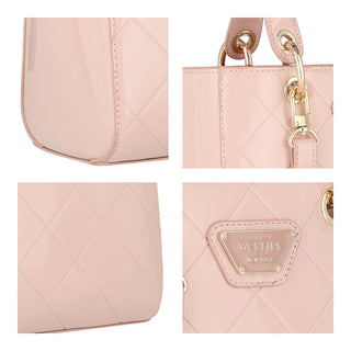 Bolsa de Mano WESTIES Hbgeorgeswe  Charol sintético Color Beige