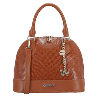 Bolsa de Mano WESTIES Hbgigi4we  Sintetico Color Cafe