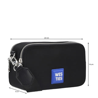 Bolsa Crossbody WESTIES Hbjohannewe  Textil Color Negro