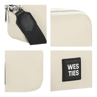 Bolsa Crossbody WESTIES Hbjohannewe  Textil Color Blanco