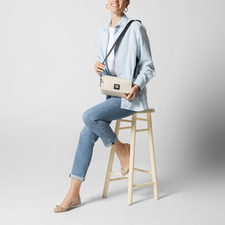 Bolsa Crossbody WESTIES Hbjohannewe  Textil Color Blanco