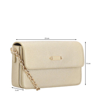Bolsa Crossbody WESTIES Hblioza2we  Sintetico Color Metalico