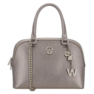 Bolsa de Mano WESTIES Hbmikaelwe  Sintetico Color Metalico