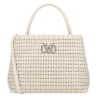 Bolsa de Mano WESTIES Hbalreschawe  Sintetico Color Blanco