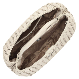 Bolsa de Mano WESTIES Hbalreschawe  Sintetico Color Blanco