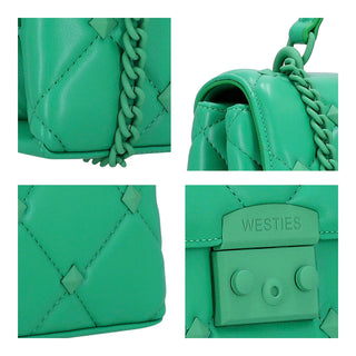 Bolsa Crossbody WESTIES Hbamarillo2we Baptiste Sintetico Color Verde