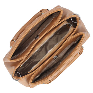 Bolsa de Mano WESTIES Hbbrita3we  Sintetico Color Cafe