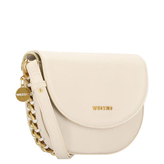 Bolsa Crossbody WESTIES Hbgracelandwe  Sintetico Color Blanco