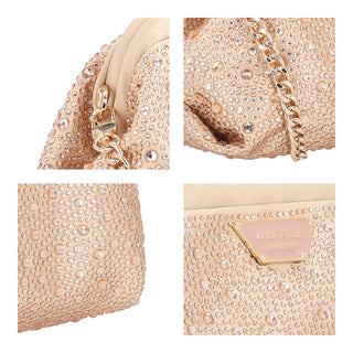 Bolsa Clutch WESTIES Hbpunot2we  Sintetico Color Metalico