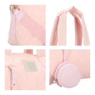 Bolsa de Mano WESTIES Hbarohawe Mommy bag Textil Color Rosa
