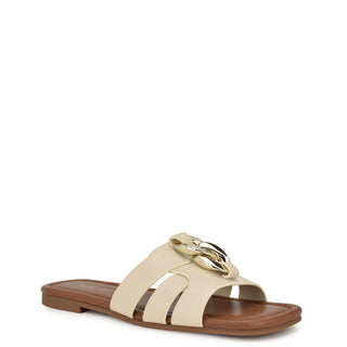 Sandalia Quana3 Sintetico Blanco Nine West
