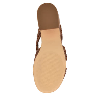 Zapato Destalonado con tacon NINE WEST Wnbemay2  Textil Color Cafe