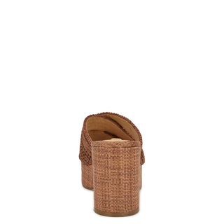 Zapato Destalonado con tacon NINE WEST Wnbemay2  Textil Color Cafe