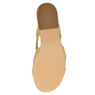 Zapato Destalonado con tacon NINE WEST Wnbemay2  Textil Color Beige