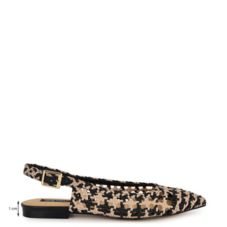 Ballerina NINE WEST Wnsoel2  Sintetico Color Negro/tan