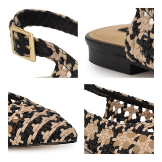 Ballerina NINE WEST Wnsoel2  Sintetico Color Negro/tan