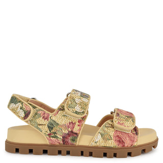 Sandalia NINE WEST Wntilleep2  Textil Color Multicolor