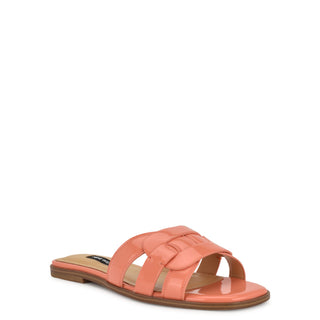 Sandalia NINE WEST Wnglorie3  Sintetico Color Naranja