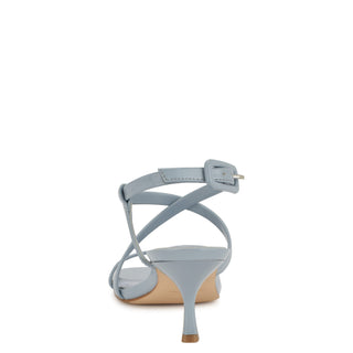 Sandalia NINE WEST Wnhanni3  Charol piel Color Azul